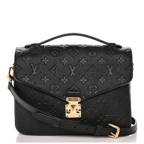 louis vuitton pochette metis black price|Louis Vuitton Pochette metis empreinte.